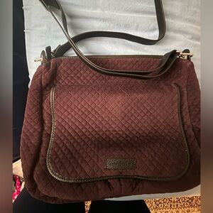 Vera Bradley Carson Shoulder Bag, Blackberry Wine